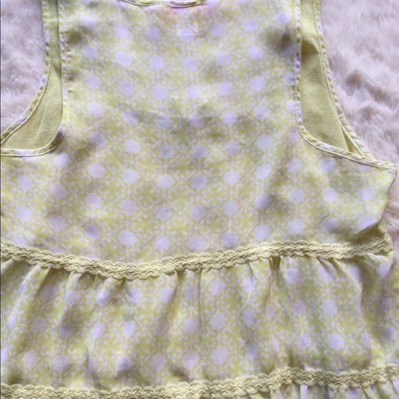 💛HP!💛 VINTAGE | 💞VS Angels | Sheer Ruffle Lace Top - Picture 7 of 10